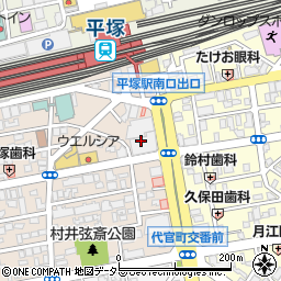 共栄火災海上保険株式会社　京浜支店・湘南支社周辺の地図