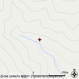中俣沢周辺の地図