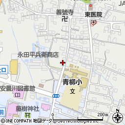 滋賀県高島市安曇川町青柳1135周辺の地図