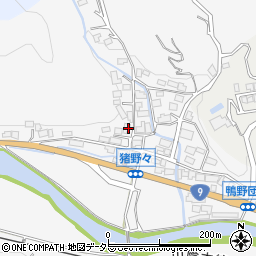 京都府福知山市猪野々601周辺の地図