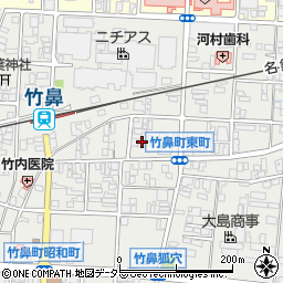 岐阜県羽島市竹鼻町狐穴3193-8周辺の地図