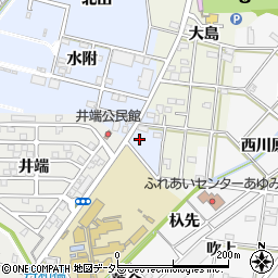 愛知県一宮市浅井町西浅井南山28周辺の地図