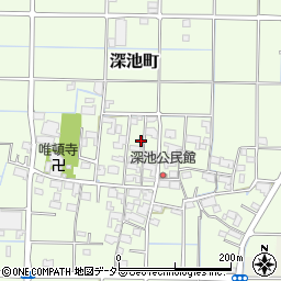 岐阜県大垣市深池町967周辺の地図