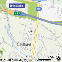 静岡県御殿場市仁杉599周辺の地図