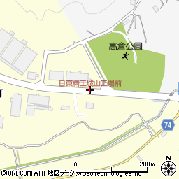 日東精工城山工場前周辺の地図