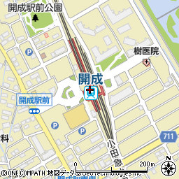横浜銀行小田急開成駅 ＡＴＭ周辺の地図
