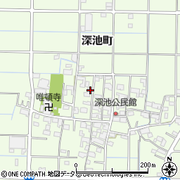 岐阜県大垣市深池町965周辺の地図