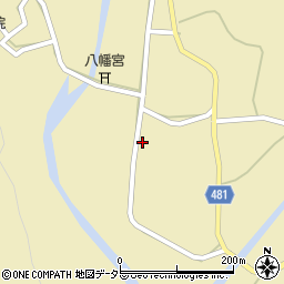 京都府綾部市武吉町浦入周辺の地図