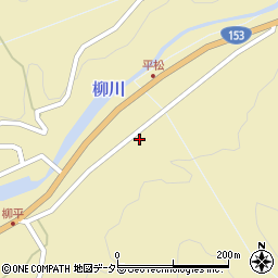 長野県下伊那郡平谷村163周辺の地図