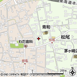 神奈川県茅ヶ崎市松尾9-20周辺の地図