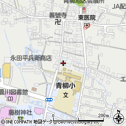 滋賀県高島市安曇川町青柳968周辺の地図
