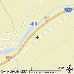 長野県下伊那郡平谷村188周辺の地図