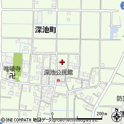 岐阜県大垣市深池町974周辺の地図