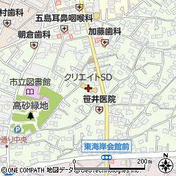 クリエイトＳＤ茅ヶ崎雄三通り店周辺の地図