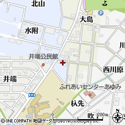愛知県一宮市浅井町西浅井南山24周辺の地図