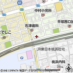 ココファン湘南平塚弐番館周辺の地図