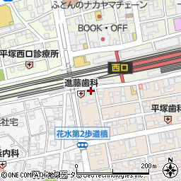 平塚あかり薬局周辺の地図