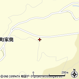 鳥取県鳥取市用瀬町家奥周辺の地図