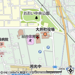 大井町生涯学習センター　ホール周辺の地図