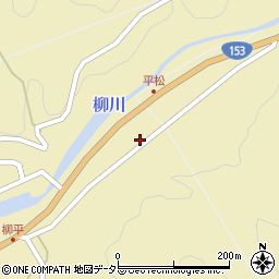 長野県下伊那郡平谷村148周辺の地図