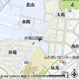 愛知県一宮市浅井町西浅井南山16周辺の地図