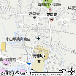 滋賀県高島市安曇川町青柳974周辺の地図