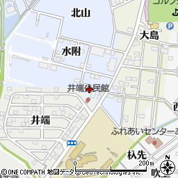 愛知県一宮市浅井町西浅井南山14周辺の地図