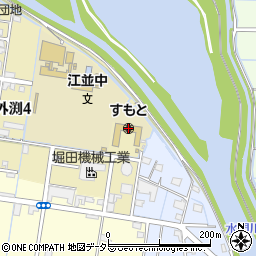 大垣市役所　すもと保育園周辺の地図