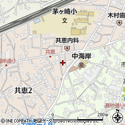 マミー・レインボーきっず　茅ヶ崎サザンストリート周辺の地図