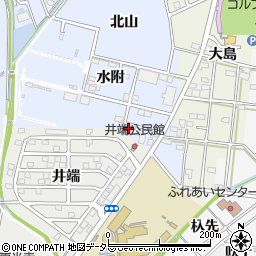愛知県一宮市浅井町西浅井南山13周辺の地図