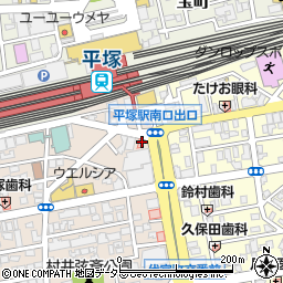 コメダ珈琲店 平塚駅南口店周辺の地図