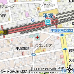 神奈川中央交通株式会社　本社バス案内センター周辺の地図