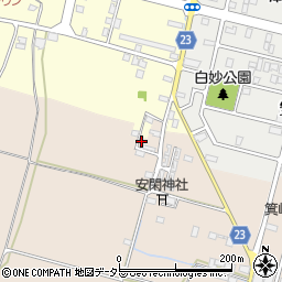 滋賀県高島市安曇川町三尾里200周辺の地図