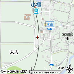 千葉県君津市末吉971周辺の地図