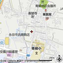 滋賀県高島市安曇川町青柳973周辺の地図