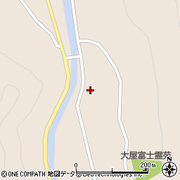 兵庫県養父市大屋町大屋市場561周辺の地図