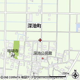 岐阜県大垣市深池町589周辺の地図