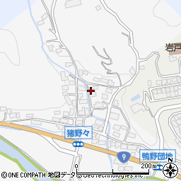 京都府福知山市猪野々481周辺の地図