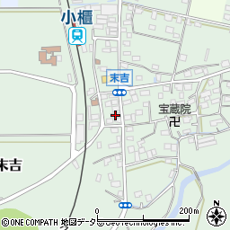 千葉県君津市末吉1周辺の地図