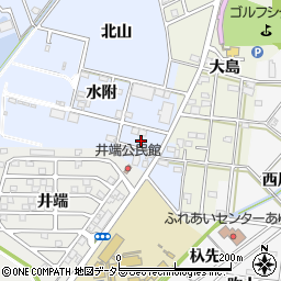愛知県一宮市浅井町西浅井南山8周辺の地図