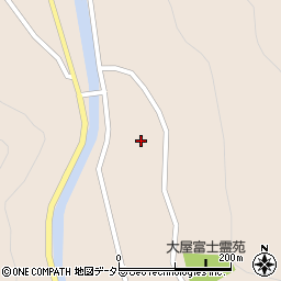 兵庫県養父市大屋町大屋市場809周辺の地図