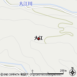 鳥取県八頭郡八頭町大江周辺の地図