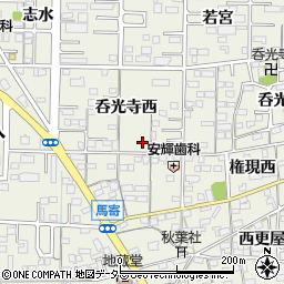 愛知県一宮市今伊勢町馬寄呑光寺西31周辺の地図