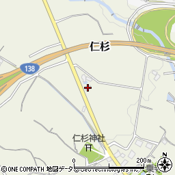 静岡県御殿場市仁杉916周辺の地図