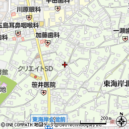 パルファン茅ヶ崎周辺の地図