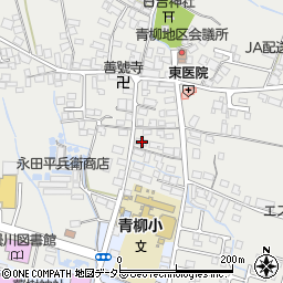 滋賀県高島市安曇川町青柳977周辺の地図