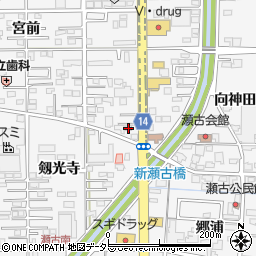愛知県一宮市奥町神田42-3周辺の地図