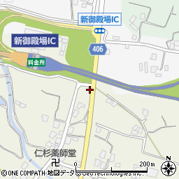 静岡県御殿場市仁杉598周辺の地図