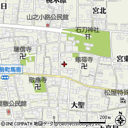 愛知県一宮市今伊勢町馬寄大聖4周辺の地図