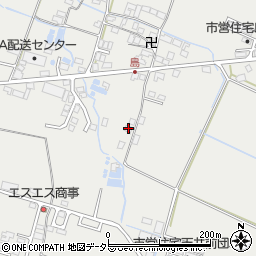 滋賀県高島市安曇川町青柳581周辺の地図